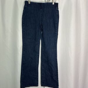 Soft Surroundings Dark Blue Flare Jeans